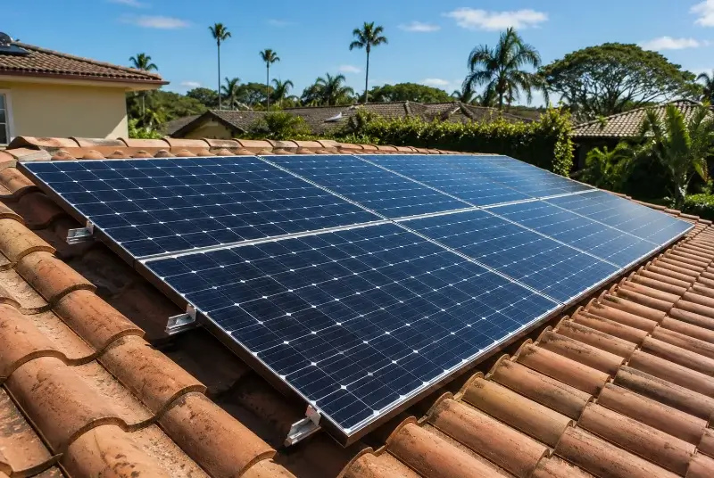 Installation de panneaux solaires à Tilh